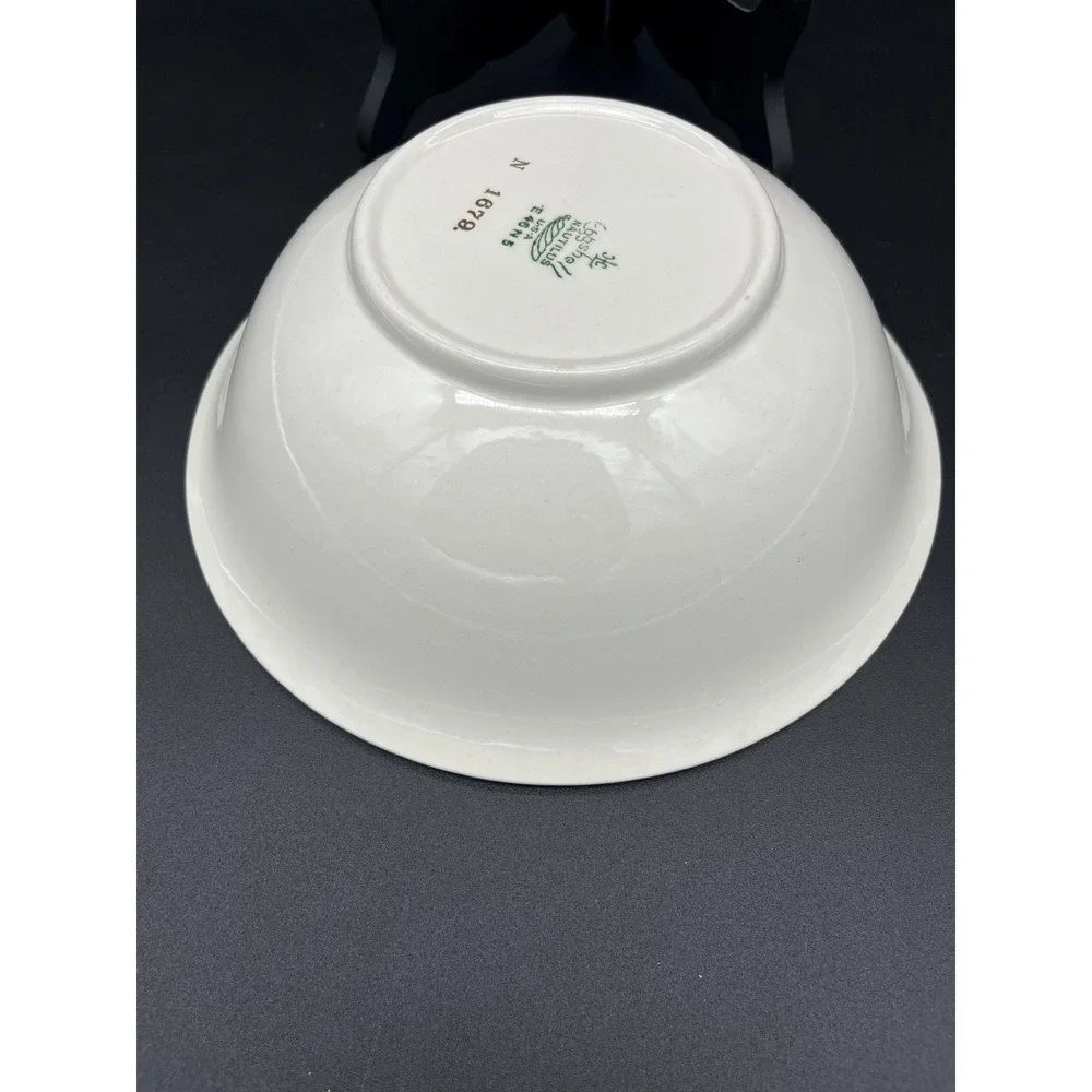 Serving Bowl Dresden Homer Laughlin Eggshell Nautilus